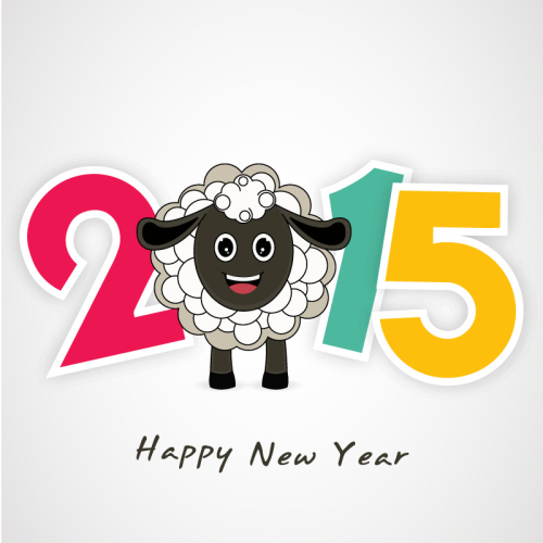vector 2015 chu de Happy new year (9)