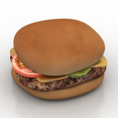 Model_Hamburger_3D