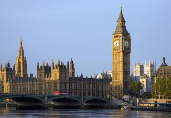 Big Ben, Westminsterbridge mit Themse, London, Südengland, Grossbritannien