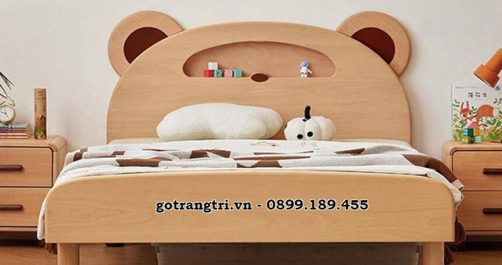 Giường gỗ sồi - Vẻ đẹp bền vững và sang trọng cho phòng ngủ